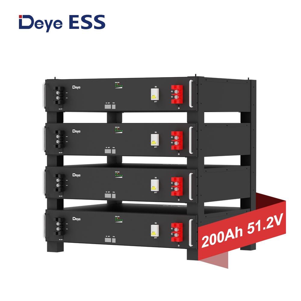 DEYE 10.24kWh 48V 200Ah Battery (Black)