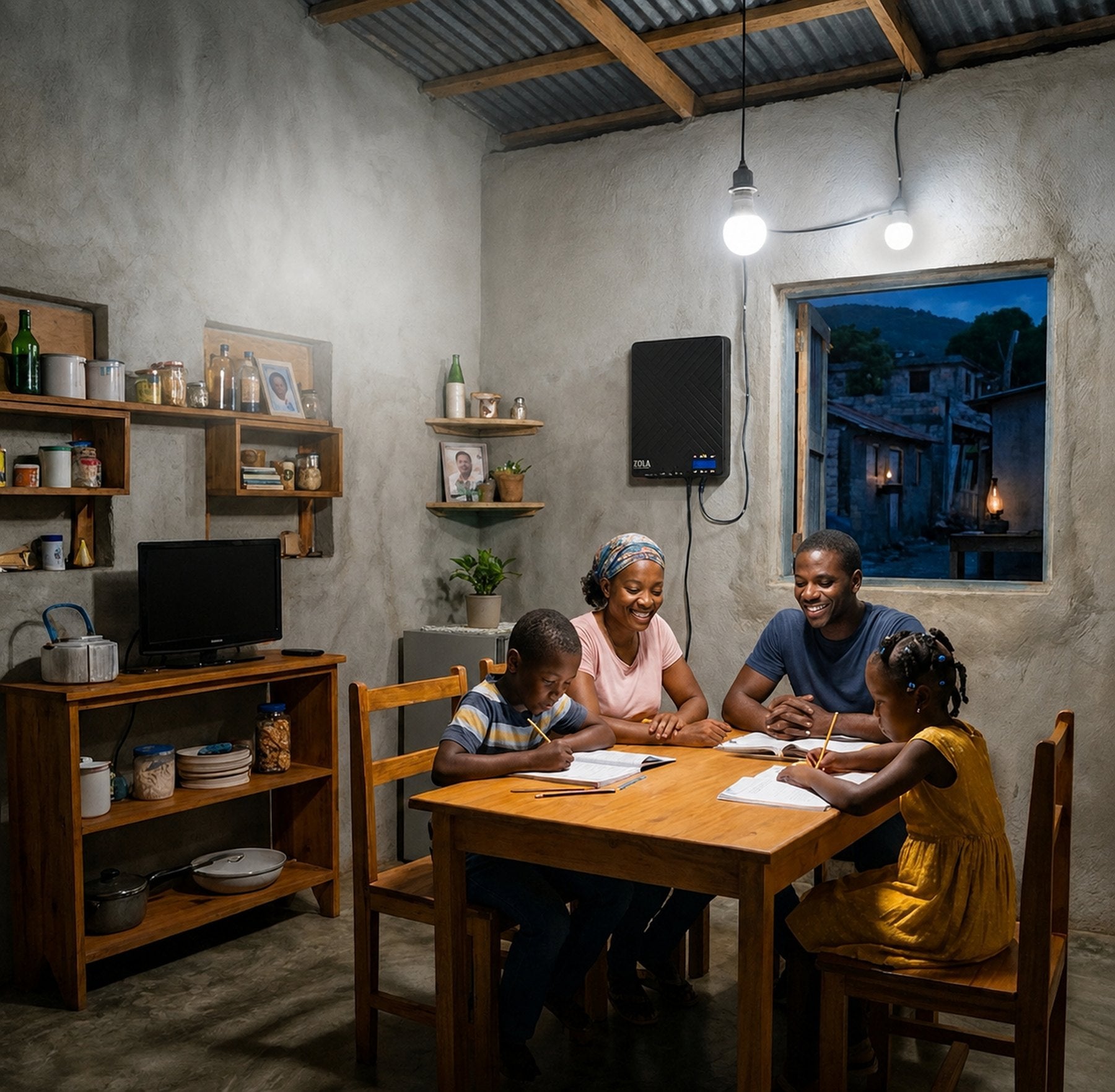 Have family in Haiti? Offer them the gift of solar energy.