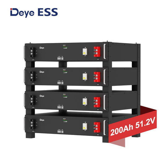 DEYE 10.24kWh 48V 200Ah Battery (Black)