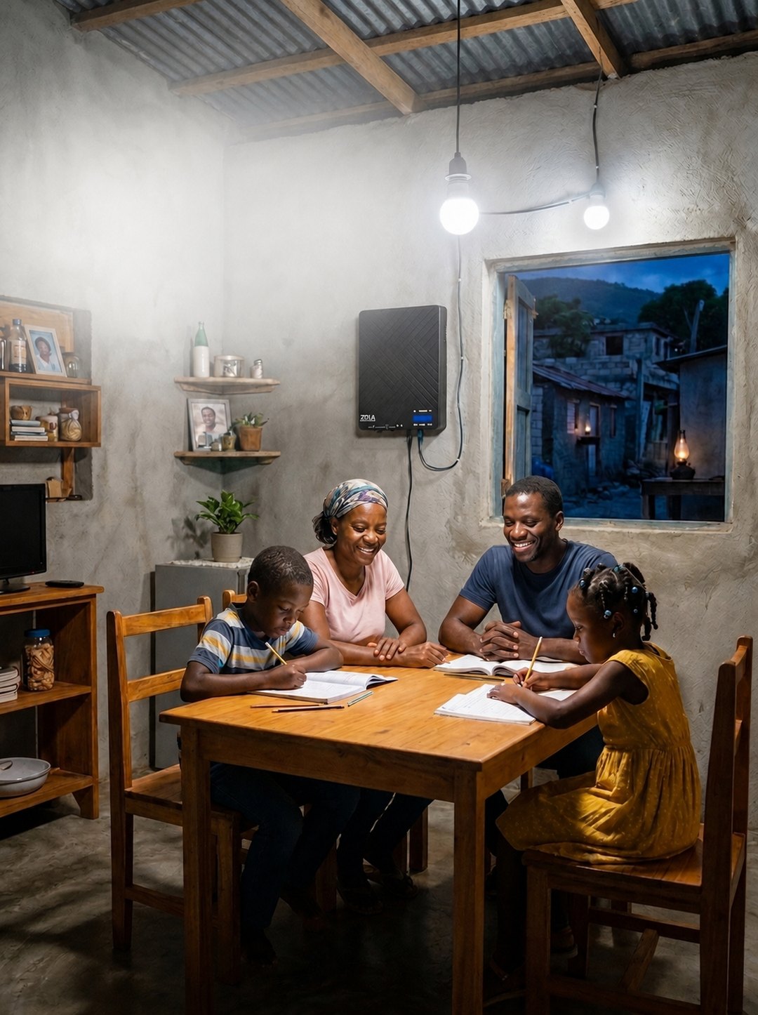 Have family in Haiti? Offer them the gift of solar energy.