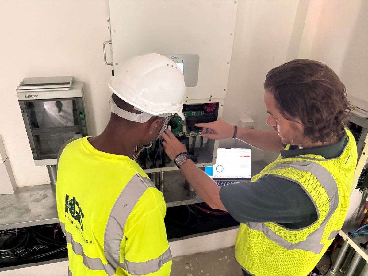 HGS solar installation in Haiti 11