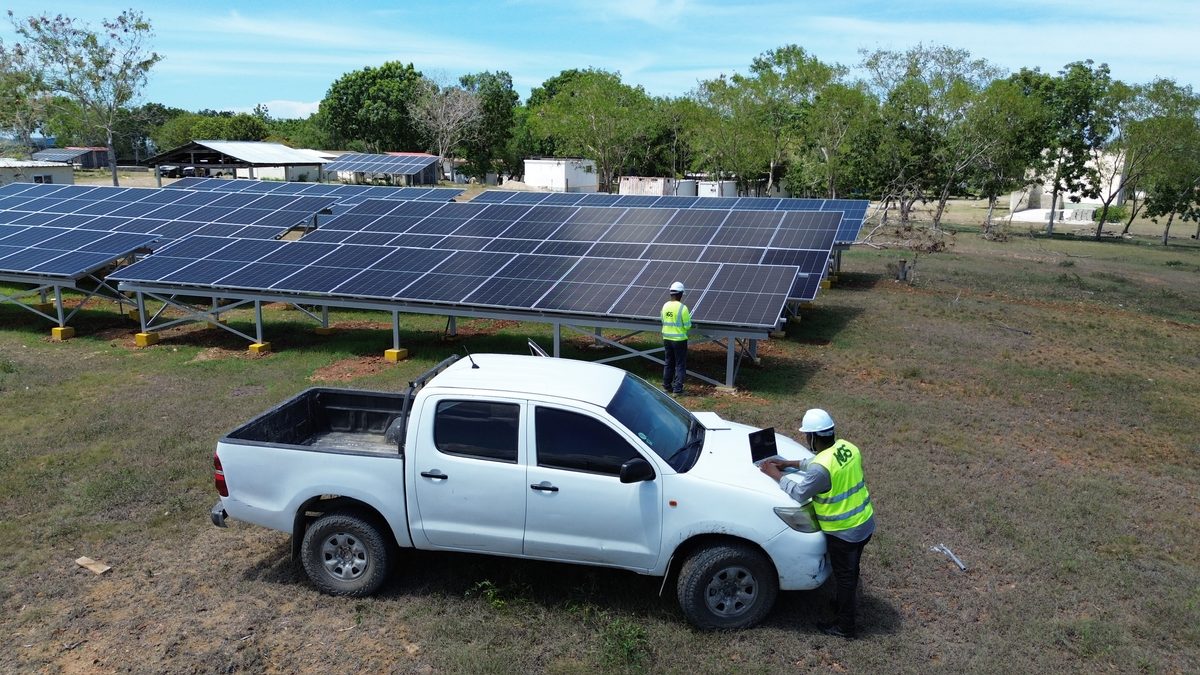 HGS solar installation in Haiti 12