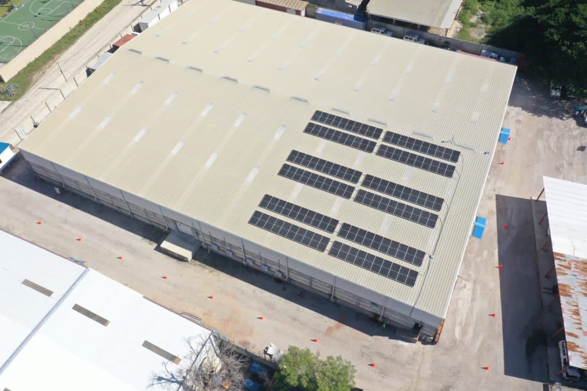 HGS solar installation in Haiti 16