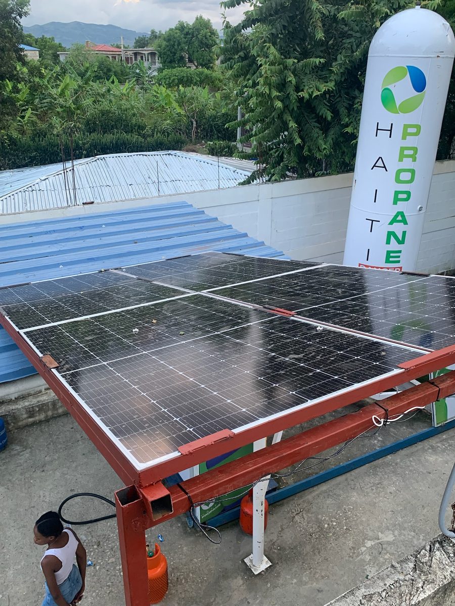 HGS solar installation in Haiti 19