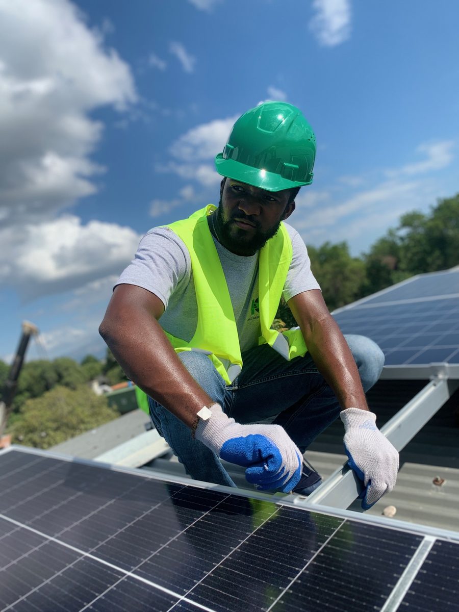 HGS solar installation in Haiti 5