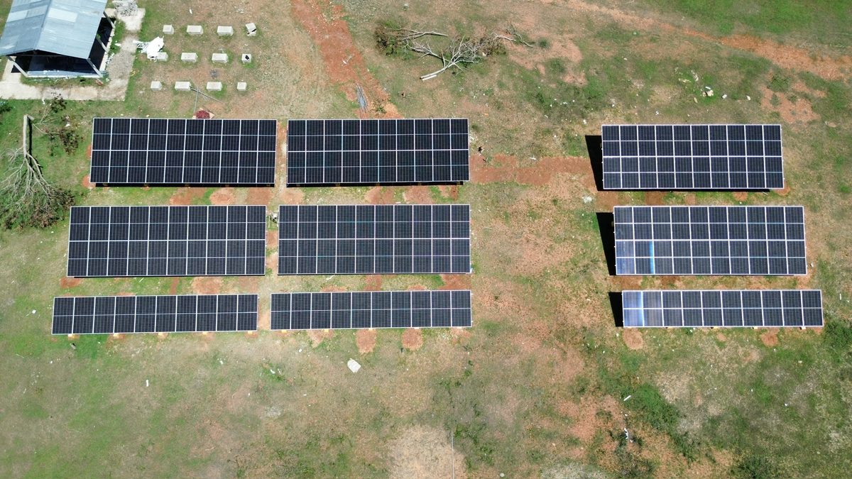 HGS solar installation in Haiti 6