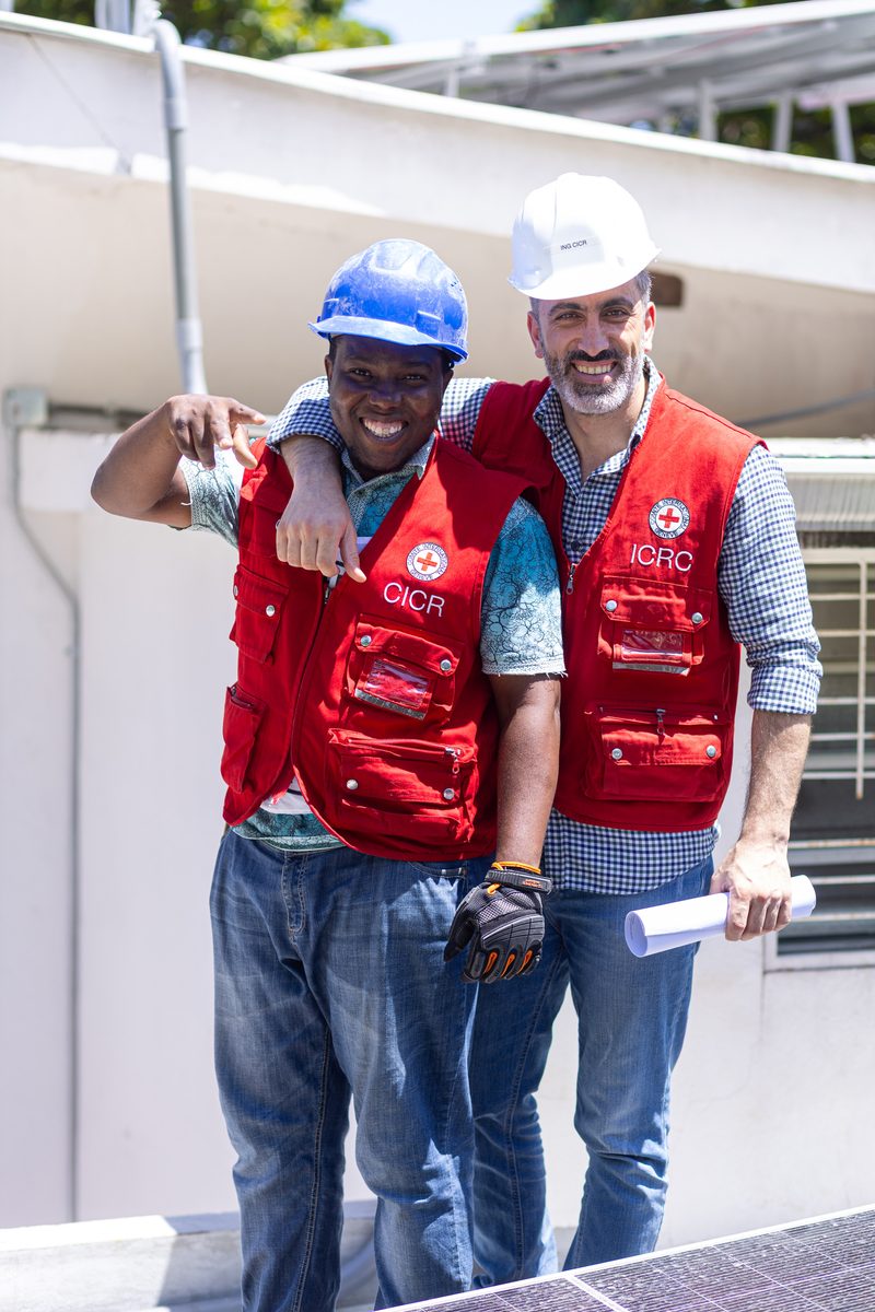 HGS solar installation in Haiti 8