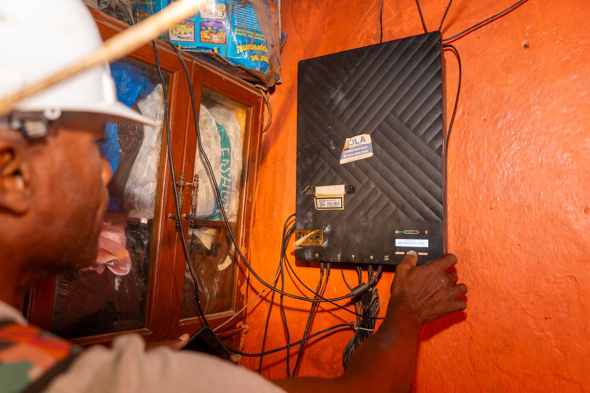 HGS solar installation in Haiti 17