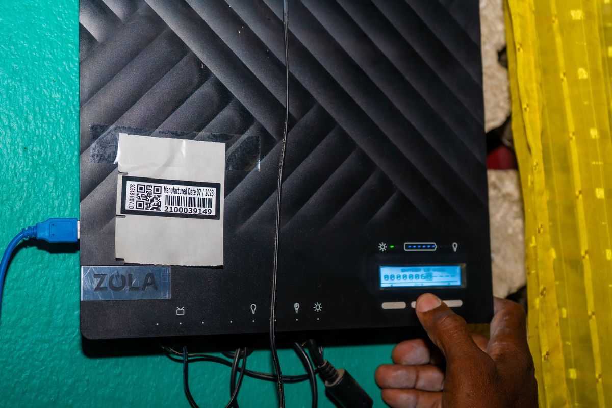 HGS solar installation in Haiti 18