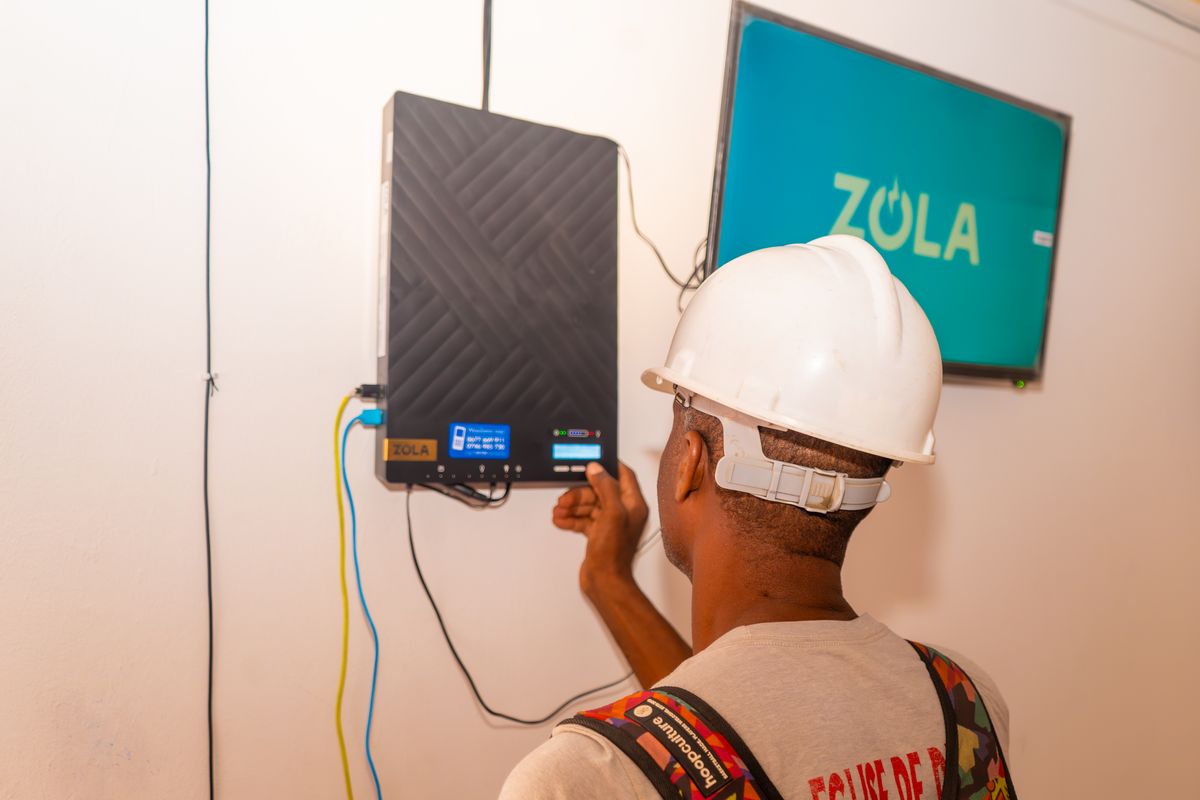 HGS solar installation in Haiti 5